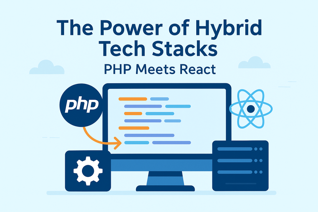 PHP React hybrid app
